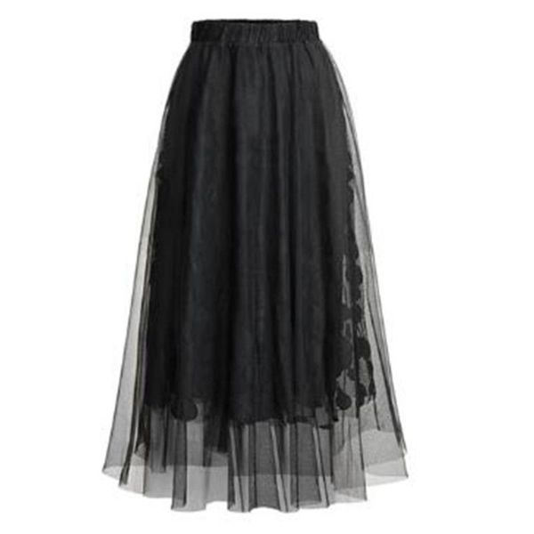 skirts summer long skirt 2021 women spring high elastic waist dot mesh pleated beach for bohemia 202122, Black
skirts summer long skirt 2021 women spring high elastic waist dot mesh pleated beach for bohemia 202122, Black