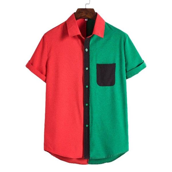 men's casual shirts high-quality short-sleeved shirts, big body color matching fashion design, lapel -xxxl, White;black
men's casual shirts high-quality short-sleeved shirts, big body color matching fashion design, lapel -xxxl, White;black