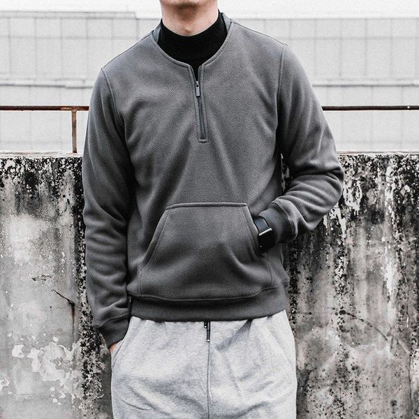 men's hoodies & sweatshirts japanese retro thickened double-sided fleece jacket men kangaroo pocket plus pullover owu7, Black
men's hoodies & sweatshirts japanese retro thickened double-sided fleece jacket men kangaroo pocket plus pullover owu7, Black