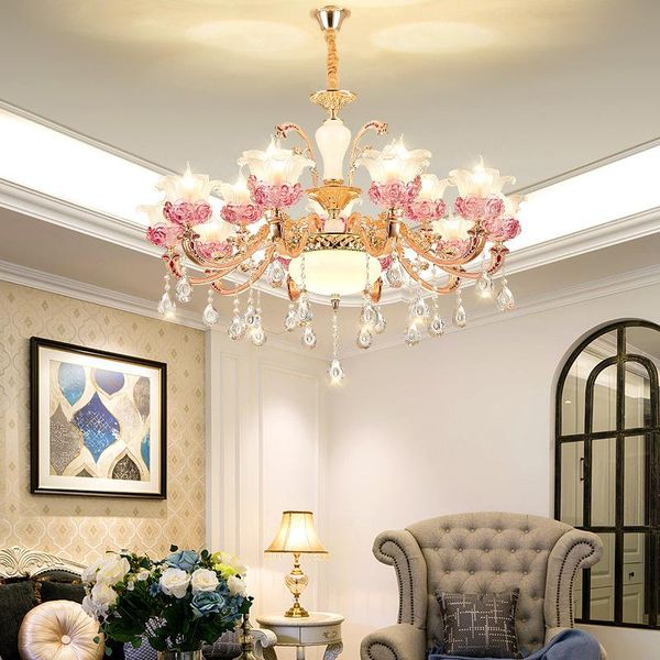 chandeliers modern led flower crystal chandelier lights for living room light ceiling fixture indoor pendant lamp with lampshade
chandeliers modern led flower crystal chandelier lights for living room light ceiling fixture indoor pendant lamp with lampshade
