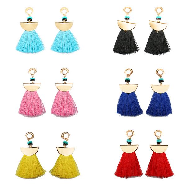 exaggerated female fan-shaped tassel personalized earrings cashmere cotton fashion national style fashion goods, Golden
exaggerated female fan-shaped tassel personalized earrings cashmere cotton fashion national style fashion goods, Golden