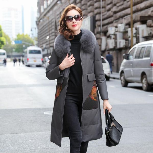 women's leather & faux genuine sheepskin jackets women autumn winter fur collar coat female warm clothing ropa zjt2115, Black
women's leather & faux genuine sheepskin jackets women autumn winter fur collar coat female warm clothing ropa zjt2115, Black