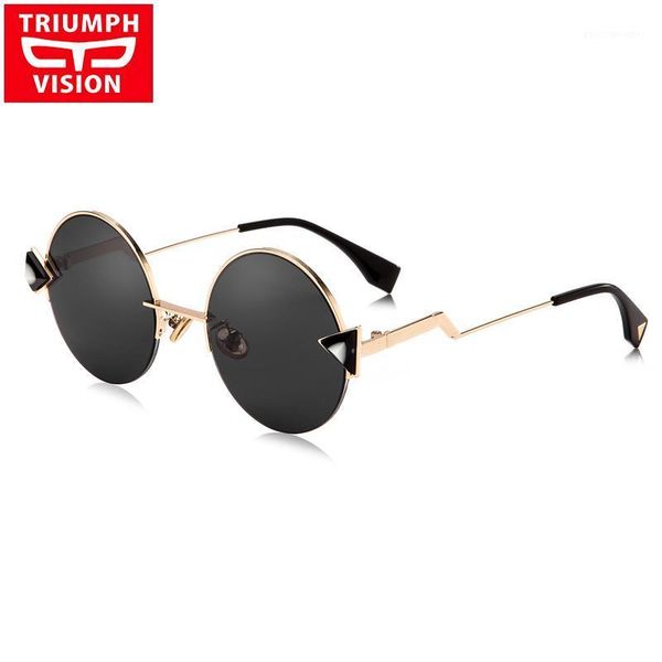 sunglasses vision triangle women round brand designer sun glasses for style female oculos lunette, White;black
sunglasses vision triangle women round brand designer sun glasses for style female oculos lunette, White;black