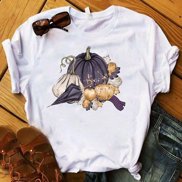 pumpkin halloween print short sleeve womens t shirt loose tee clothes graphic, White
pumpkin halloween print short sleeve womens t shirt loose tee clothes graphic, White