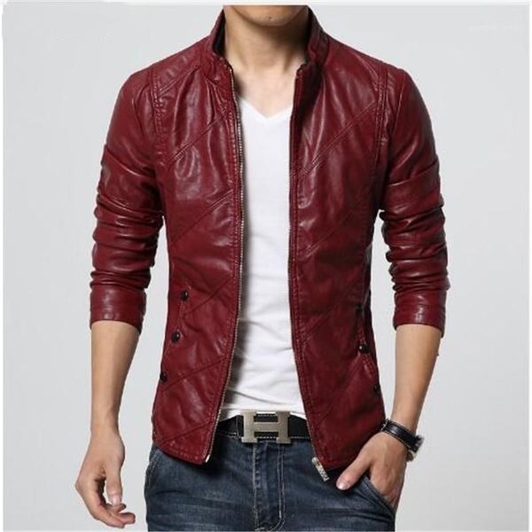 men's fur & faux 2021 motorcycle leather jackets men autumn winter clothing slim fit male business casual coats, Black
men's fur & faux 2021 motorcycle leather jackets men autumn winter clothing slim fit male business casual coats, Black