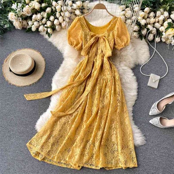 spring summer fashion a-line dress women round neck hollow high waist thin sweet lace elegant solid color vestidos q958 210527, Black;gray
spring summer fashion a-line dress women round neck hollow high waist thin sweet lace elegant solid color vestidos q958 210527, Black;gray