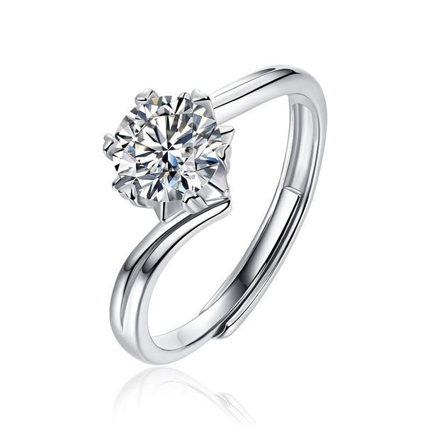 cluster rings moissanite ring 925 silver 1ct 2ct 3ct 50points diamond adjustable opening for women wedding party platinum plated jewelry, Golden;silver
cluster rings moissanite ring 925 silver 1ct 2ct 3ct 50points diamond adjustable opening for women wedding party platinum plated jewelry, Golden;silver
