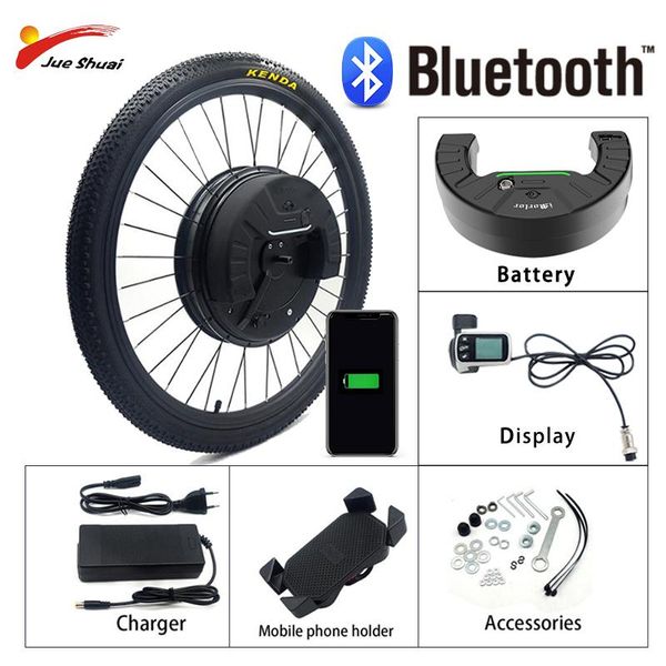 electric bicycle imotor 3.0 ebike conversion kit bluetooth 36v 500w 24-29 inch 700c front hub motor wheel battery, Silver;blue
electric bicycle imotor 3.0 ebike conversion kit bluetooth 36v 500w 24-29 inch 700c front hub motor wheel battery, Silver;blue