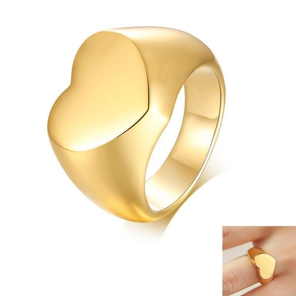 wedding rings simple golden stainless steel heart shaped engagement ring for women classical style promise anniversary band jewelry, Slivery;golden
wedding rings simple golden stainless steel heart shaped engagement ring for women classical style promise anniversary band jewelry, Slivery;golden