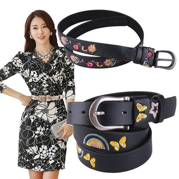 belts cinto tactical belt floral cowskin pu fashion embroidery flowers butterfly personality women, Black;brown
belts cinto tactical belt floral cowskin pu fashion embroidery flowers butterfly personality women, Black;brown