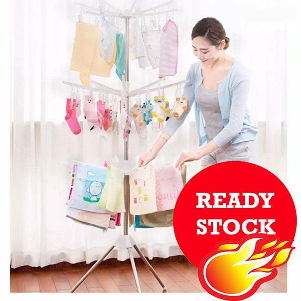 laundry bags foldable home supply tools ornament drying rack shelf 3 layer stainless steel white/pink clothes household device holder hanger
laundry bags foldable home supply tools ornament drying rack shelf 3 layer stainless steel white/pink clothes household device holder hanger