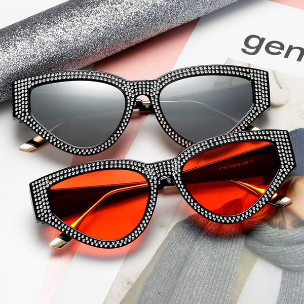 designer new eye triangle trend imitation diamond sunglasses personalized glasses women, White;black
designer new eye triangle trend imitation diamond sunglasses personalized glasses women, White;black