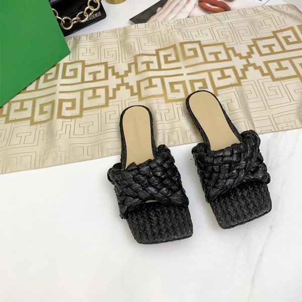 slippers 2021 women's shoes handmade woven flat bottom fashion and comfortable travel vacation essential 35-42s summer, Black
slippers 2021 women's shoes handmade woven flat bottom fashion and comfortable travel vacation essential 35-42s summer, Black