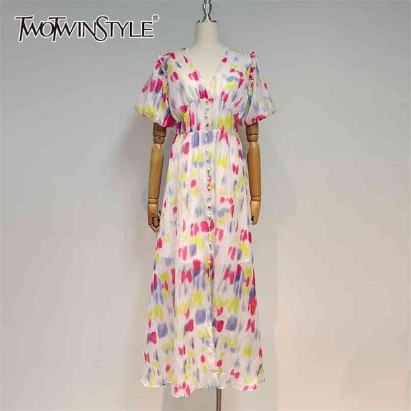 print vintage dress for women v neck puff short sleeve high waist hit color single breasted mid dresses female 210520, Black;gray
print vintage dress for women v neck puff short sleeve high waist hit color single breasted mid dresses female 210520, Black;gray