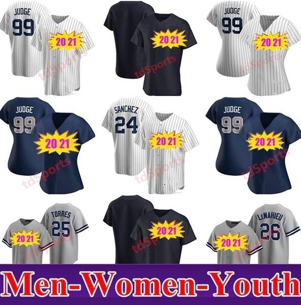 2021 men women kids youth baseball jerseys 99 aaron judge gerrit cole gleyber torres giancarlo stanton yankee sanchez sabathia dj lemahieu j, Blue;black
2021 men women kids youth baseball jerseys 99 aaron judge gerrit cole gleyber torres giancarlo stanton yankee sanchez sabathia dj lemahieu j, Blue;black