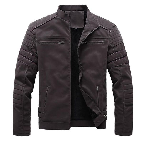 men's fur & faux autumn winter leather jackets motorcycle pu jacket male biker coats men clothing quality, Black
men's fur & faux autumn winter leather jackets motorcycle pu jacket male biker coats men clothing quality, Black