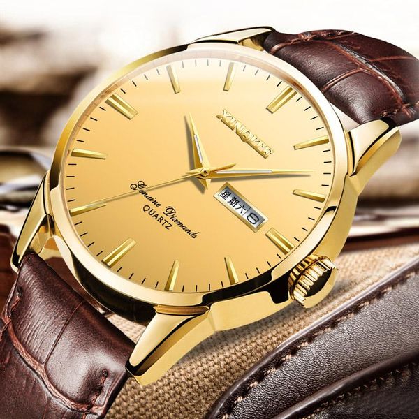 wristwatches xinqite official men watches 2021 quartz fashion genuine leather waterproof watch for gentleman students, Slivery;brown
wristwatches xinqite official men watches 2021 quartz fashion genuine leather waterproof watch for gentleman students, Slivery;brown