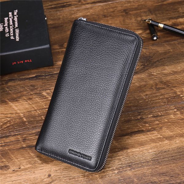 long men's clutch wallet handbags capacity leather zipper business goods clutch soft leather large bag bag ntxtv lianquan004, Red;black
long men's clutch wallet handbags capacity leather zipper business goods clutch soft leather large bag bag ntxtv lianquan004, Red;black