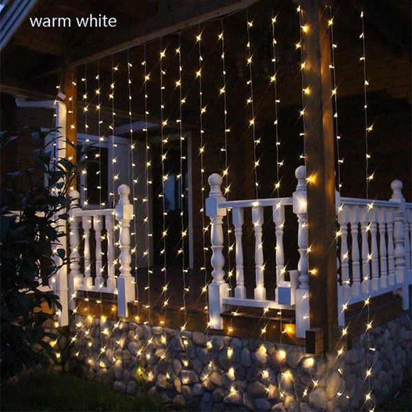 strings 220v eu /110v us plug led string curtains light waterfall christmas garland fairy lights outdoor for holiday wedding decoration
strings 220v eu /110v us plug led string curtains light waterfall christmas garland fairy lights outdoor for holiday wedding decoration