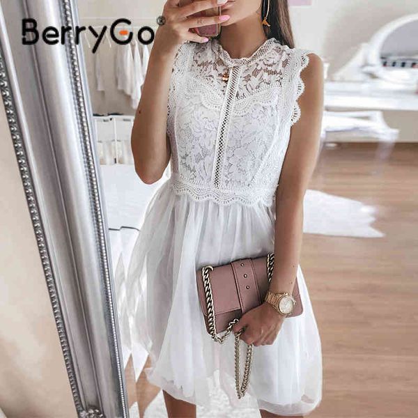 berrygo elegant lace sleeveless summer women dress casual patchwork a-line high waist dresses fashion ofice ladies vestidos 210513, Black;gray
berrygo elegant lace sleeveless summer women dress casual patchwork a-line high waist dresses fashion ofice ladies vestidos 210513, Black;gray