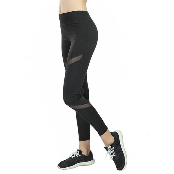 women's leggings 2021 quick-drying stretch mesh gauze sports nine points running fitness high waist slimming, Black
women's leggings 2021 quick-drying stretch mesh gauze sports nine points running fitness high waist slimming, Black