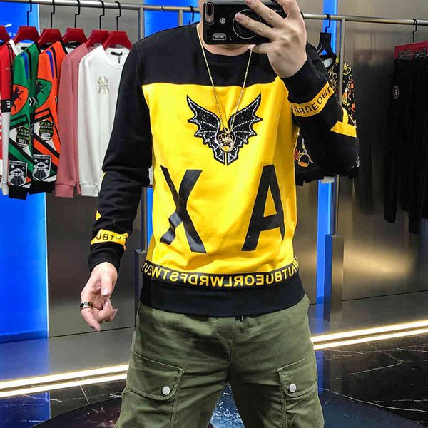 hoodies european station custom fashion around the neck manly autumn butterfly shirt, Black
hoodies european station custom fashion around the neck manly autumn butterfly shirt, Black