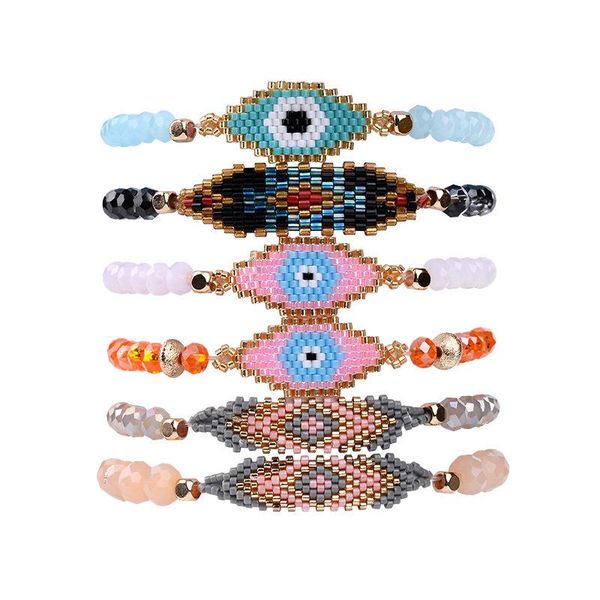 beaded, strands rainbery delica beads bracelet femme lucky evil eye jewelry for girl gift friends diy handmade seed bead woven, Black
beaded, strands rainbery delica beads bracelet femme lucky evil eye jewelry for girl gift friends diy handmade seed bead woven, Black