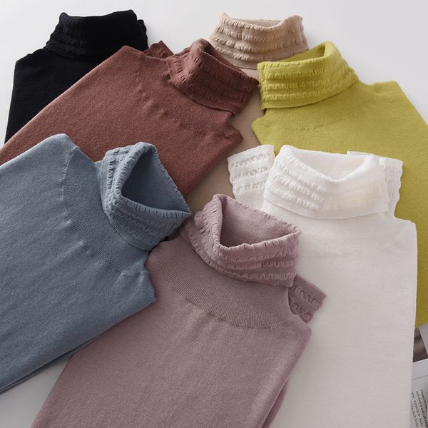 sweaters autumn women turtleneck warm pullover 100% cashmere and wool sweaters knit soft thin friendly comfort girls 7color, White;black
sweaters autumn women turtleneck warm pullover 100% cashmere and wool sweaters knit soft thin friendly comfort girls 7color, White;black