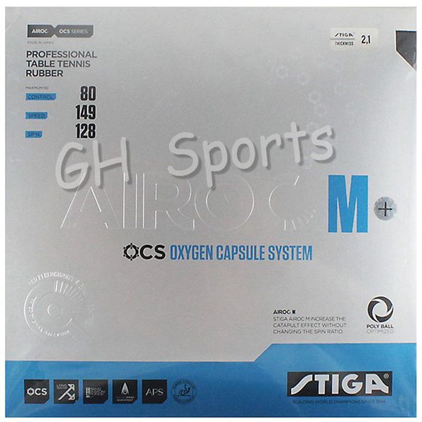 stiga airoc-m+ airoc-s+ table tennis rubber blue sponge pong pimples in with tenis de mesa raquets
stiga airoc-m+ airoc-s+ table tennis rubber blue sponge pong pimples in with tenis de mesa raquets