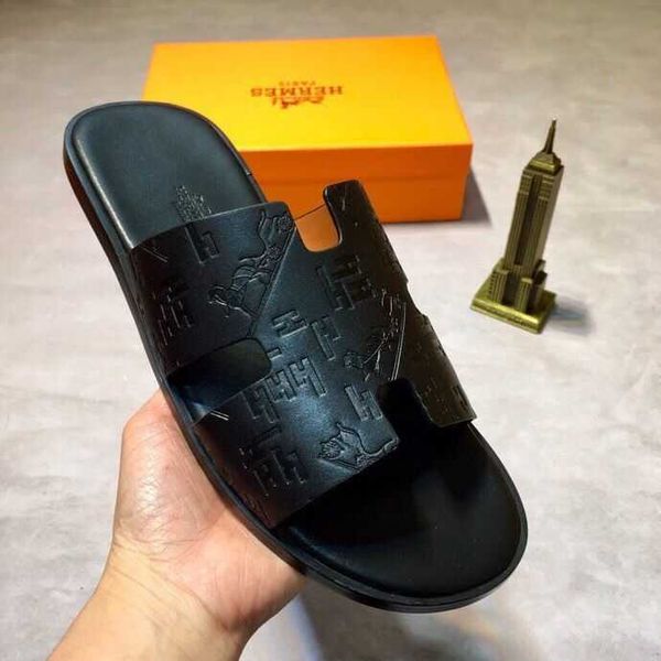 slippers sandals st fashion trend men's color leather slippers are made of imported sheepskin and cow sandalsazlyzly, Black
slippers sandals st fashion trend men's color leather slippers are made of imported sheepskin and cow sandalsazlyzly, Black