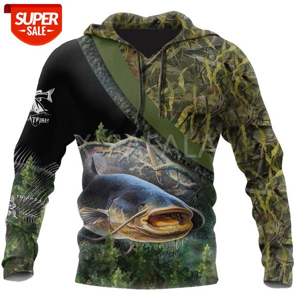 catfish fishing reaper camo 3d all print hoodie man women harajuku outwear zipper pullover sweatshirt casual jacket #j66c, Black
catfish fishing reaper camo 3d all print hoodie man women harajuku outwear zipper pullover sweatshirt casual jacket #j66c, Black