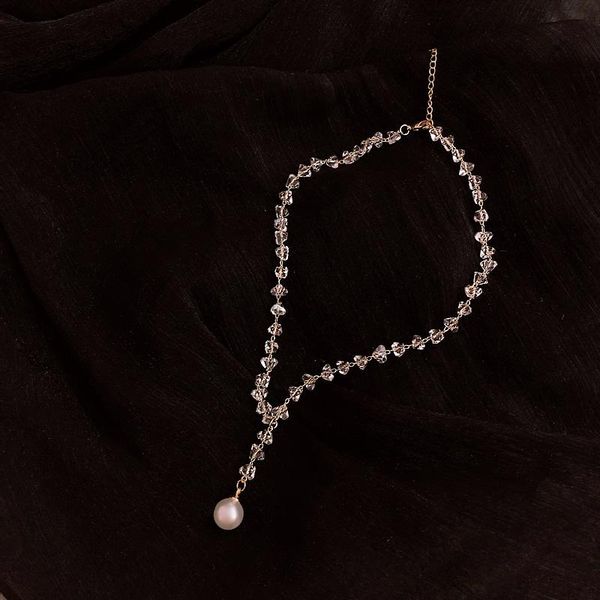pendant necklaces lovelink jewelry pearl zircon necklace female rhinestone shining statement crystal charm choker for woman gift, Silver
pendant necklaces lovelink jewelry pearl zircon necklace female rhinestone shining statement crystal charm choker for woman gift, Silver