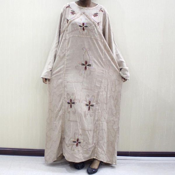 nigerian maxi dresses for women african 100% cotton embroidery sequins pure color elegant long sleeves robe casual ethnic cloth, Red
nigerian maxi dresses for women african 100% cotton embroidery sequins pure color elegant long sleeves robe casual ethnic cloth, Red