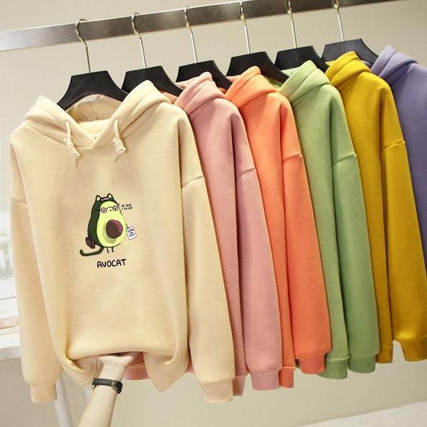 women's hoodies & sweatshirts avocado sweatshirt woman plus size female hoodie long sleeve hoody for women winter casual korean graphic, Black
women's hoodies & sweatshirts avocado sweatshirt woman plus size female hoodie long sleeve hoody for women winter casual korean graphic, Black