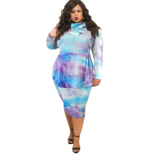 plus size dresses 5xl autumn winter large women tie-dye print peplum dress ol female long sleeve bowknot elegant midi velvet, Black
plus size dresses 5xl autumn winter large women tie-dye print peplum dress ol female long sleeve bowknot elegant midi velvet, Black