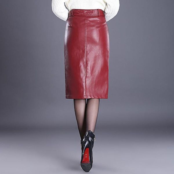 skirts women red black mid long skirt autumn winter high waist pu leather plus size m-4xl belt ladies slim pencil clothing
skirts women red black mid long skirt autumn winter high waist pu leather plus size m-4xl belt ladies slim pencil clothing