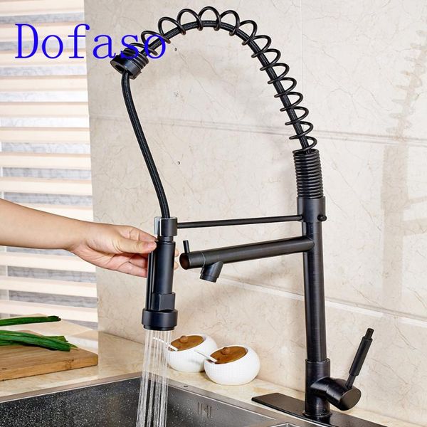bathroom sink faucets dofaso black spring faucet mixer tap cold and water deck mounted pull down kitchen dual spouts 360 swivel
bathroom sink faucets dofaso black spring faucet mixer tap cold and water deck mounted pull down kitchen dual spouts 360 swivel