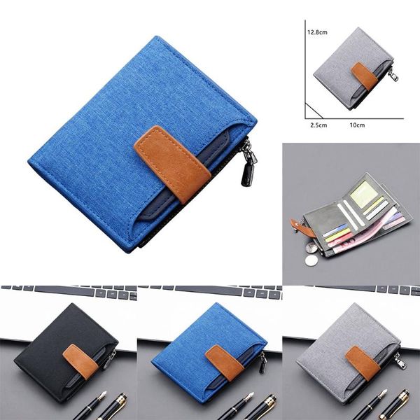 wallets 2021 men wallet canvas pu leather short male purse hasp/zipper holder case coin, Red;black
wallets 2021 men wallet canvas pu leather short male purse hasp/zipper holder case coin, Red;black