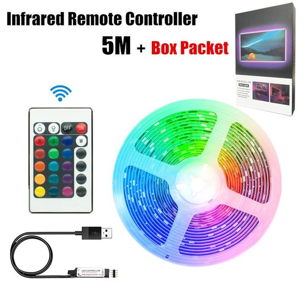 strips rgb 5m led strip light for bedroom background tv ribbon usb flexible decoration diode lamp string remote controller
strips rgb 5m led strip light for bedroom background tv ribbon usb flexible decoration diode lamp string remote controller