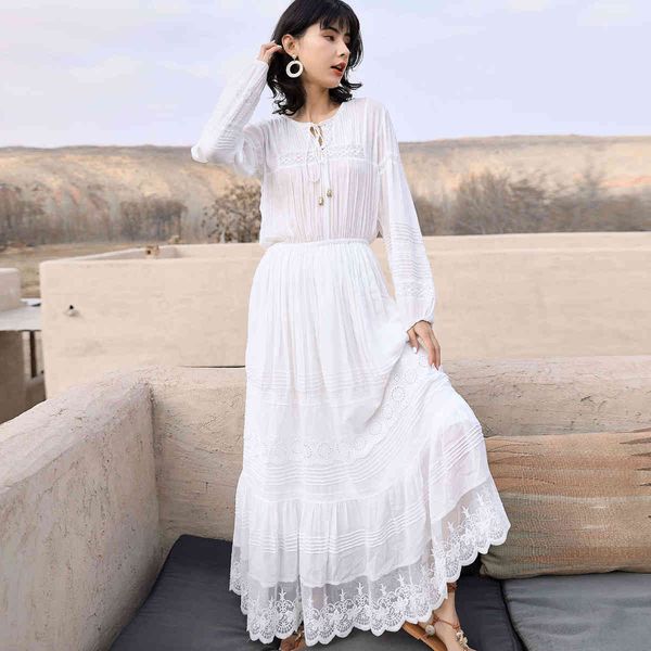 jastie spring autumn women maxi dresses hollow embroidery patchwork lace white dress boho beach long dress vestidos 210419
jastie spring autumn women maxi dresses hollow embroidery patchwork lace white dress boho beach long dress vestidos 210419