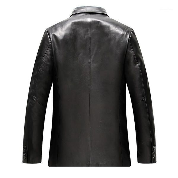 men's leather & faux real genuine sheepskin jacket coat spring autumn plus size coats casaca de cuero genuino wzm904 mf048, Black
men's leather & faux real genuine sheepskin jacket coat spring autumn plus size coats casaca de cuero genuino wzm904 mf048, Black