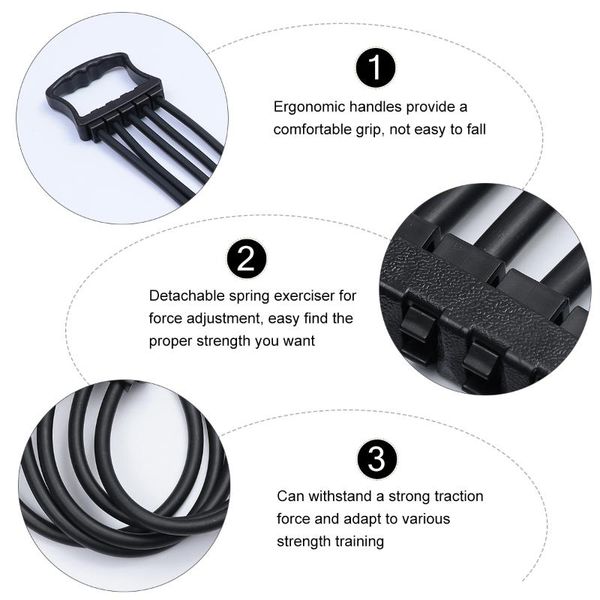 1pc chest expander detachable spring exerciser arm pulling resistant band resistance bands
1pc chest expander detachable spring exerciser arm pulling resistant band resistance bands