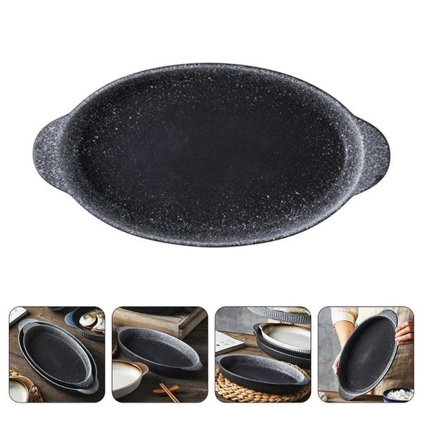 dishes & plates 1pc ceramic fish plate household steamed dish serving tableware black
dishes & plates 1pc ceramic fish plate household steamed dish serving tableware black