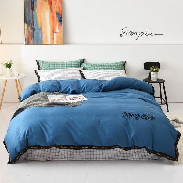 bedding sets michiko home textiles european style simple light luxury quilt cover bed sheet pillowcase solid color double four piece set
bedding sets michiko home textiles european style simple light luxury quilt cover bed sheet pillowcase solid color double four piece set