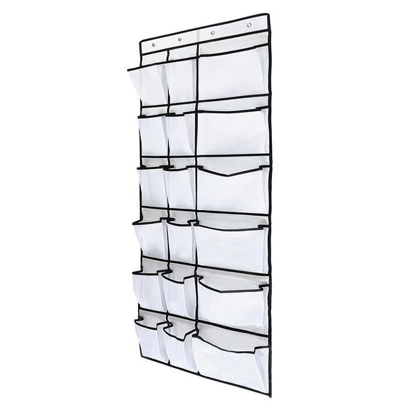 over the door shoe organizer clear hanging rack fabric closet storage bag 24 large mesh pockets sh wf boxes & bins
over the door shoe organizer clear hanging rack fabric closet storage bag 24 large mesh pockets sh wf boxes & bins