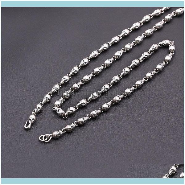chains & pendants jewelrychains fnj 4.5mm skull chain punk necklaces 925 sier 45cm to 80cm fashion original s925 thai men necklace jewelry d, Silver
chains & pendants jewelrychains fnj 4.5mm skull chain punk necklaces 925 sier 45cm to 80cm fashion original s925 thai men necklace jewelry d, Silver