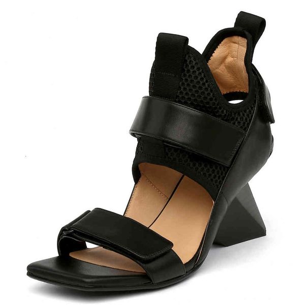 sandals lady genuine leather shoes woman luxury brand design gladiator boots women summer party high heels sandals, Black
sandals lady genuine leather shoes woman luxury brand design gladiator boots women summer party high heels sandals, Black