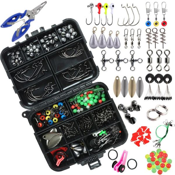 189pcs/lot luhai fishing and set box tackle small clear plastic waterproof hook lure bait accessories #3
189pcs/lot luhai fishing and set box tackle small clear plastic waterproof hook lure bait accessories #3