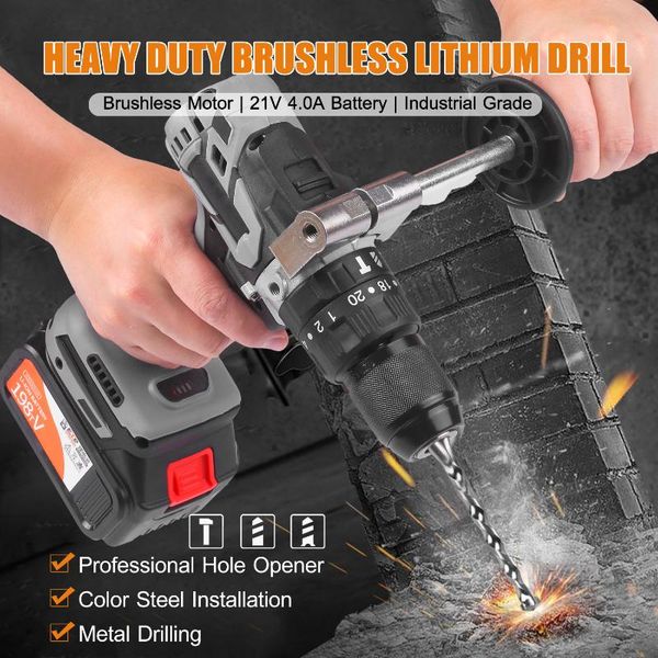 impact hammer drill power machine multi-function 4 function screwdriver tool variable speed 1pc cordless electric professiona drills
impact hammer drill power machine multi-function 4 function screwdriver tool variable speed 1pc cordless electric professiona drills