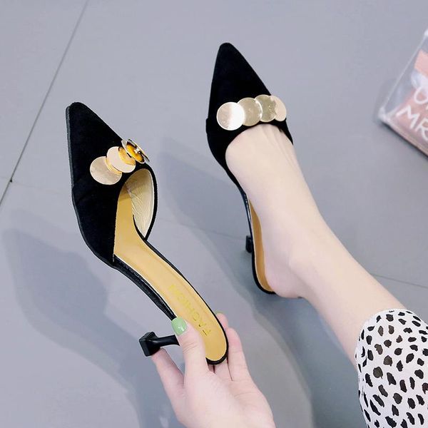 slippers 2021 summer fashion female outdoor solid color non-slip comfortable heel simple daily women's shoes u30-36, Black
slippers 2021 summer fashion female outdoor solid color non-slip comfortable heel simple daily women's shoes u30-36, Black